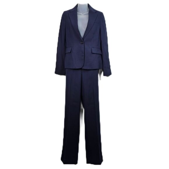 Nwt Mango Navy Suit - XS - Picture 1 of 9